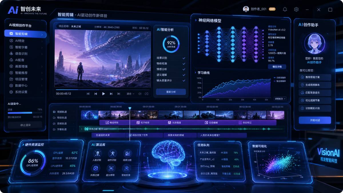成人直播录屏AI视频创作工具